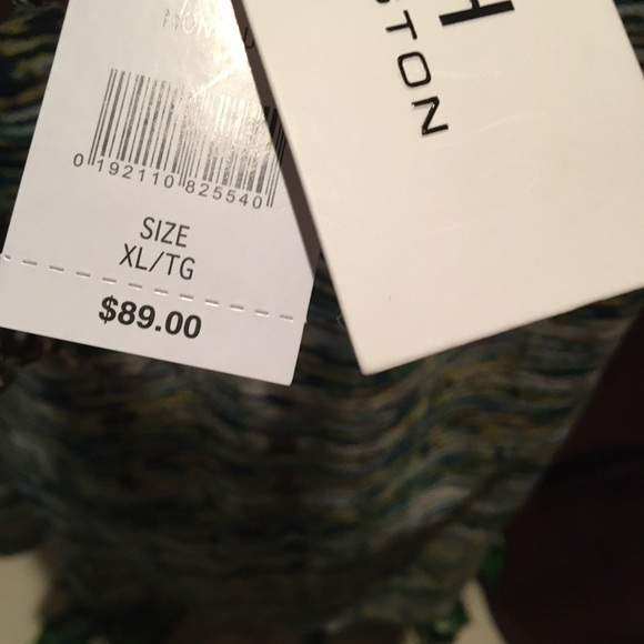 H by Halston One Shoulder Drape Top NWT - Picture 5 of 5